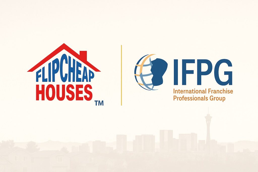 Real Estate Sales LLC Joins IFPG: Flip Cheap Houses Now Listed with the International Franchise Professionals Group